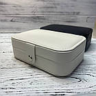 Скринька органайзер кейс для зберігання коштовностей, 16.5х11.5х5.5см еко шкіра в асортименті LD-1006, фото 3