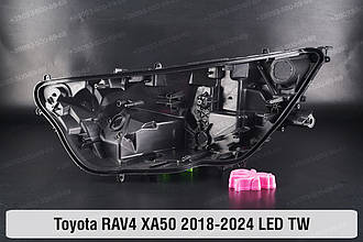 Корпус фари Toyota RAV4 XA50 LED TW (2018-2024) V покоління лівий