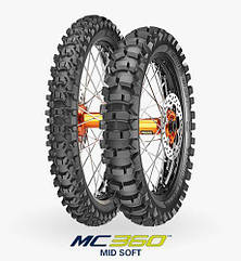 Мотошина METZELER 80/100-21 MC360 MID SOFT (R) 51M M/C MST-перед. DOT 23/2022