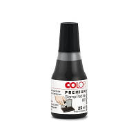 Штемпельная краска COLOP на водной основе черная (801s)