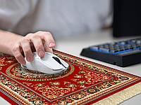 Коврик для мыши в стиле ретро, коврик для мыши из персидской ткани с рисунком, коврик для ноутбука #7