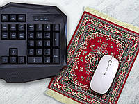 Коврик для мыши в стиле ретро, коврик для мыши из персидской ткани с рисунком, коврик для ноутбука #3