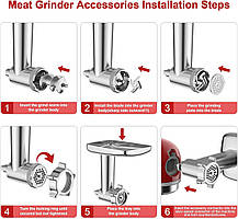 Аксесуар COFUN для м'ясорубки Kenwood, підходить для кухонного робота Kenwood, містить Amazon, Німеччина, фото 5