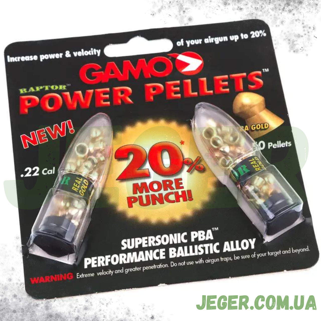 Кулі Gamo Raptor 5.5мм, 0.63 г, 50 шт. ASG