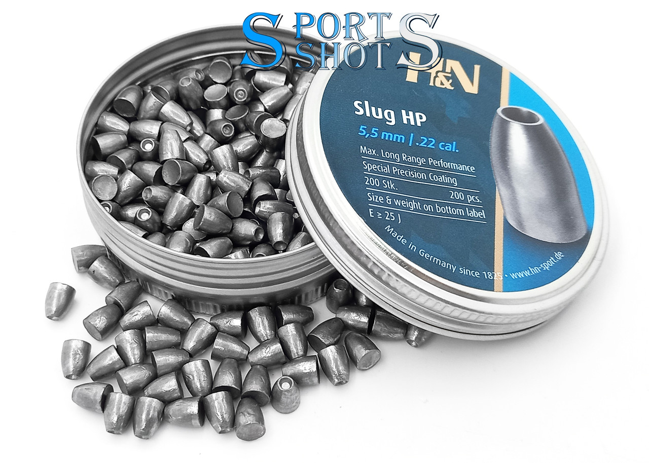 Пули H&N Slug HP .217, 21gr, 200шт (5,5 мм, 1,360 г.)