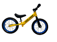 Беговел колеса 14 дюймов Take&Ride RB-50 МТВ с рулем MTB для детей от 3 до 6 лет multicolor.