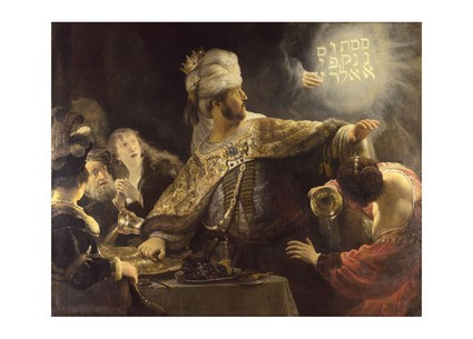 Лист Rembrandt — Belshazzar's Feast, фото 1