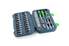 Набір головок і біт 46 од., Квадрат 1/4 CR-V ARM-B0008