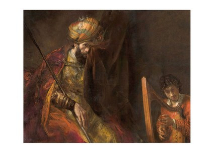 Листівка Rembrandt — Saul and Davis