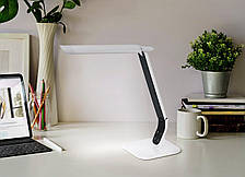 Настільна лампа пластикова чорна з білим 3000-6000K 36х18х42 см, фото 2
