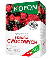 Добриво гранульоване для плодових кущів та дерев, Biopon Польща, коробка 1 кг
