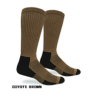 Термоноски Covert, Размер: Large (US 9-12 - наш 42-46), Jungle Sock, Цвет: Coyote Brown, 1 пара 7130