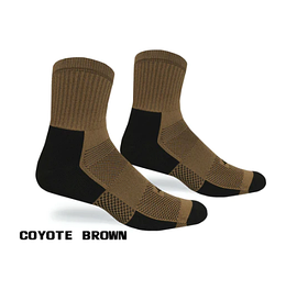 Термошкарпетки Covert, Розмір: Medium (US 4-8 - наш 36-41), Jungle Micro Sock, Колір: Coyote Brown, 1 пара 7490