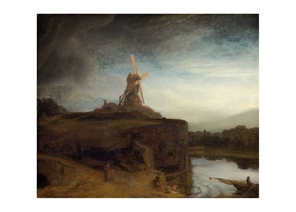 Листівка Rembrandt — The Mill