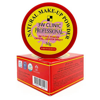 Пудра розсипчаста 3W Clinic Professional Natural make-up powder № 21 30 г.