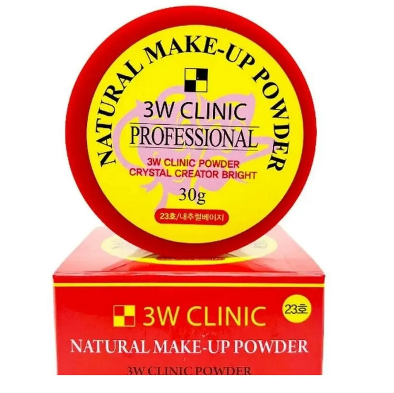 Пудра розсипчаста 3W Clinic Professional Natural make-up powder № 23 30 г.