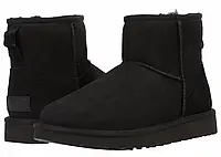 UGG UGG Australia Classic Mini II Winter Boots Black Suede w sale