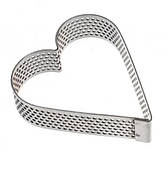 Форма для десертів перфороване Серце 1шт