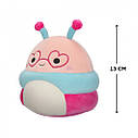 М'яка іграшка Squishmallows Гусениця Гріффіт (13 cm) SQVA00805, фото 4