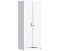 Шафа гардеробна, стелаж для одягу, етажерка  ШОФ-8, колір Білий