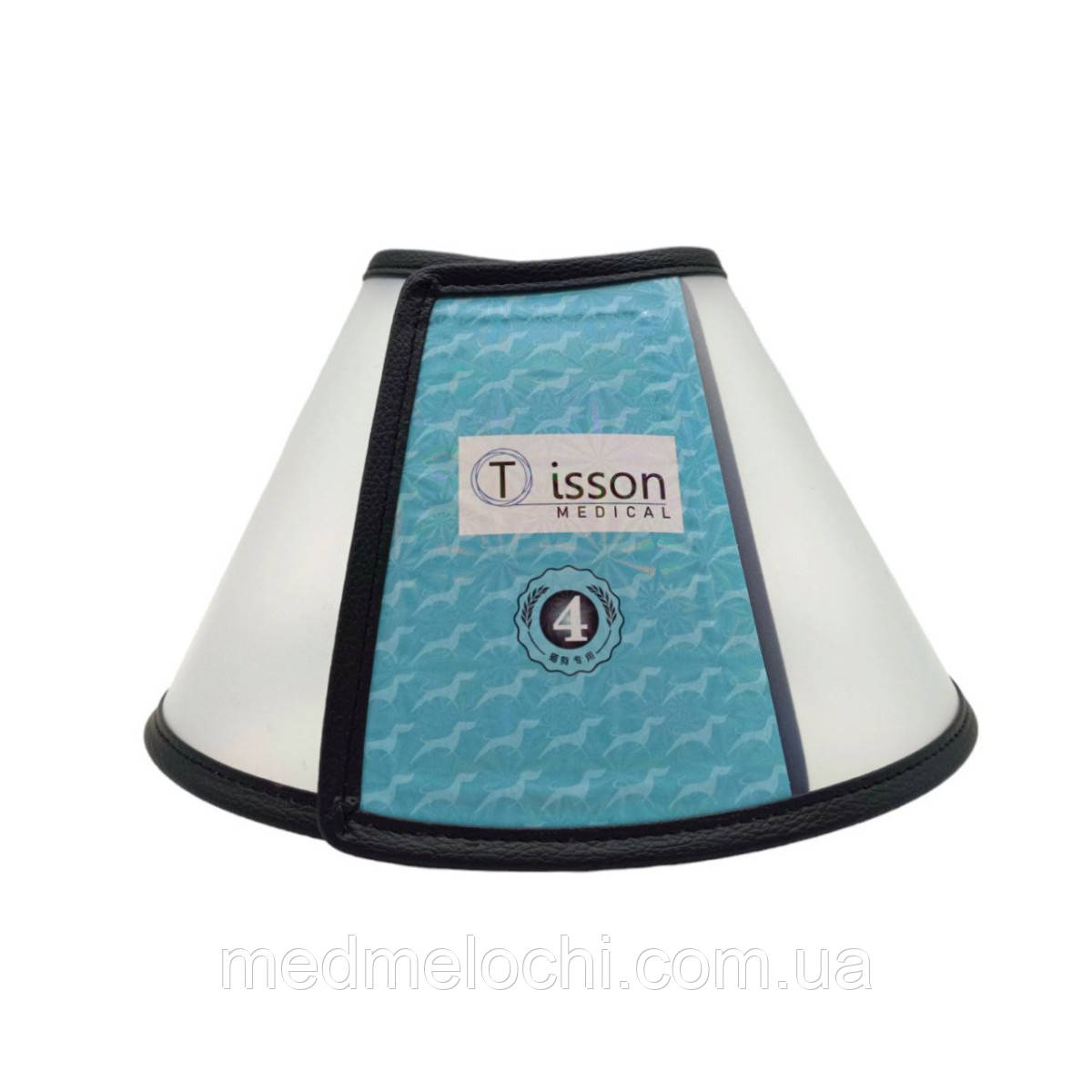 Комір для тварин на липучці №4 31-37 см/14 см. Tisson Medical