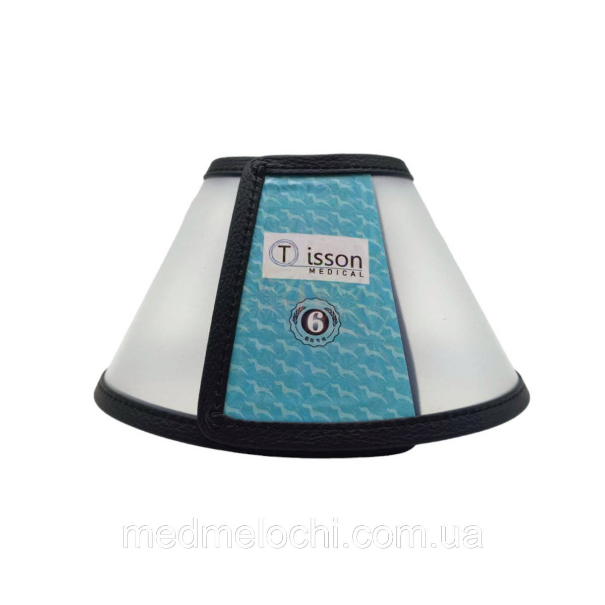 Комір для тварин на липучці №6 25-30 см/10 см. Tisson Medical, фото 1