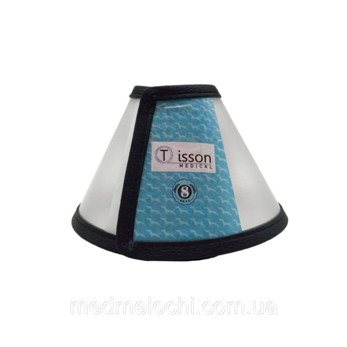 Комір для тварин на липучці №8 16-19 см/9 см. Tisson Medical