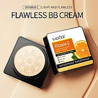 АКЦИЯ!!! Кушон тон 01 Sadoer Vitamine C Light and Flawless Beauty Cushion Cream 20мл