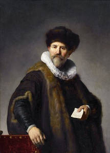 Листівка Rembrandt — Portrait of Nicolaes Ruts