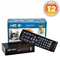 Цифрова приставка DVB-T2 MG 811 TV тюнер з підтримкою IPTV WiFi HDMI USB USB 40 каналів ТБ приймач з пультом ДК