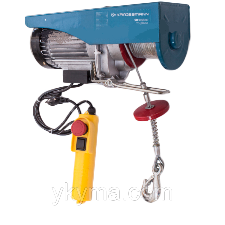Електрична лебідка Kraissmann SH 250/500, фото 1
