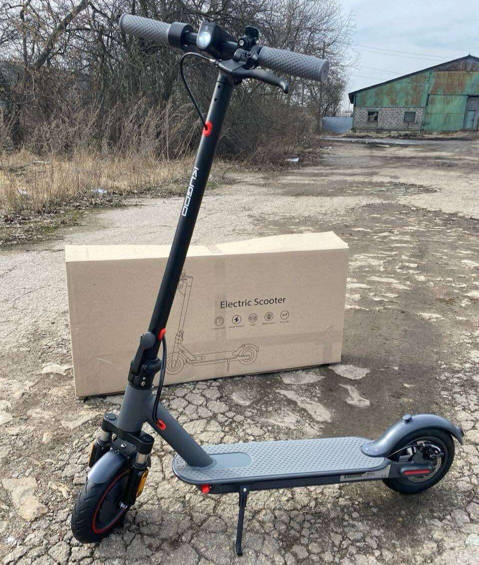 Електросамокат KUGOO М365 Pro MAX з переднім амортизатором 13Ah сірий(2025), фото 1
