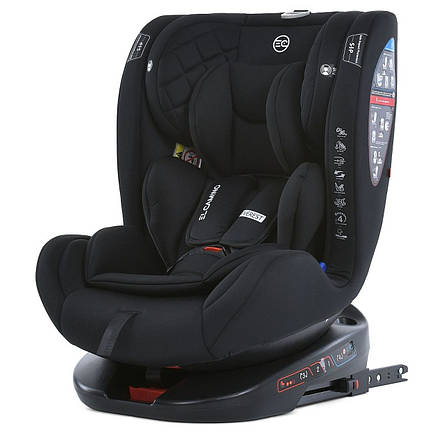 Автокрісло дитяче El Camino Everest ME 1114 (isofix, поворот 360 º, група 0+/1-I-II-III, від 0 до 12 років), фото 1