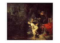 Лист Rembrandt — Susanna and the Elders