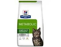 Hill's PD Feline METABOLIC - диетический корм для коррекции веса кошек - 1,5 кг