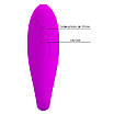 Вібратор для пари LYBAILE серії Pretty Love Fascination фіолетовий Talla, фото 8
