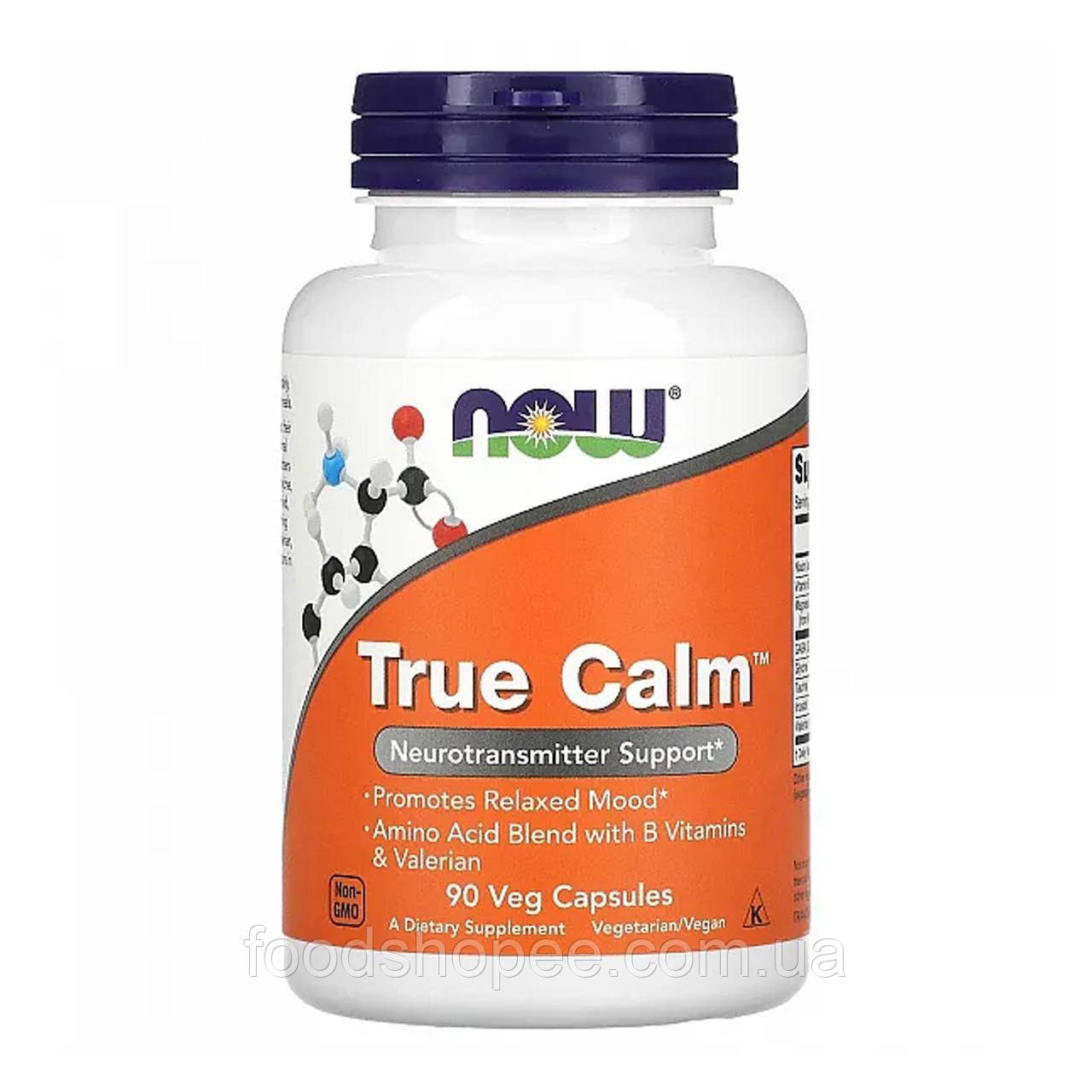 Формула від стресу (True Calm) 90 капсул NOW-00155