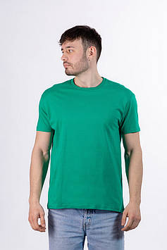 Футболка чоловіча Format Базова Standart ЗЕЛЕНИЙ ЛІС 100% бавовна XL(Р)