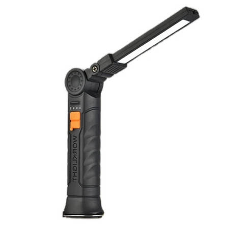 Ліхтар Worklight-G51-LED+COB, Li-Ion акумулятор, індикація заряду, поворот 180º+180º, магніт, гак, ЗУ Type-C, фото 1