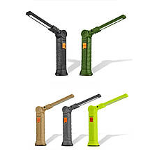 Ліхтар Worklight-G51-LED+COB, Li-Ion акумулятор, індикація заряду, поворот 180º+180º, магніт, гак, ЗУ Type-C, фото 6