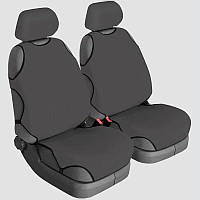 Авточехлы майки для передних сидений Beltex COTTON Графит Темно-серые (BX11510)
