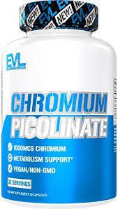 Chromium Picolinate 1000 mcg Evlution Nutrition, 30 капсул