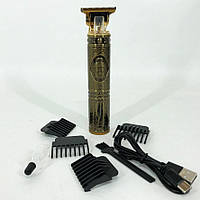 Машинка для стрижки волос профессиональная триммер для бороды окантовочная машинка Shuke DP-330 3W SK-8017 sss