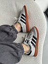 Кросівки чоловічі сірі Adidas Spezial Grey Black Gum (15859), фото 9