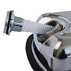 Каністра горизонтальна з нержавіючої сталі 3л, Merlion ML201 + гнучка лійка / Каністра для бензину, фото 5