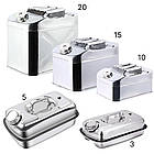 Каністра горизонтальна з нержавіючої сталі 3л, Merlion ML201 + гнучка лійка / Каністра для бензину, фото 2