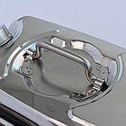 Каністра горизонтальна з нержавіючої сталі 3л, Merlion ML201 + гнучка лійка / Каністра для бензину, фото 8