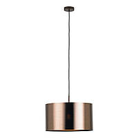 Подвесной светильник с пластиковым абажуром Е27 металл коричневый 45х45х110 см
