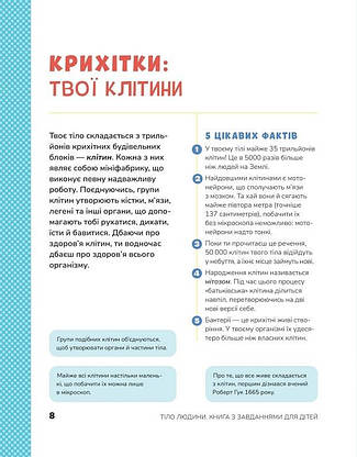 Енциклопедія "Тіло людини. Розвивальні завдання для дітей" | Віват, фото 6