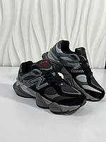 Нью Беланс 9060 Сірі з Чорним,Мужские кроссовки New Balance 9060 Black Grey